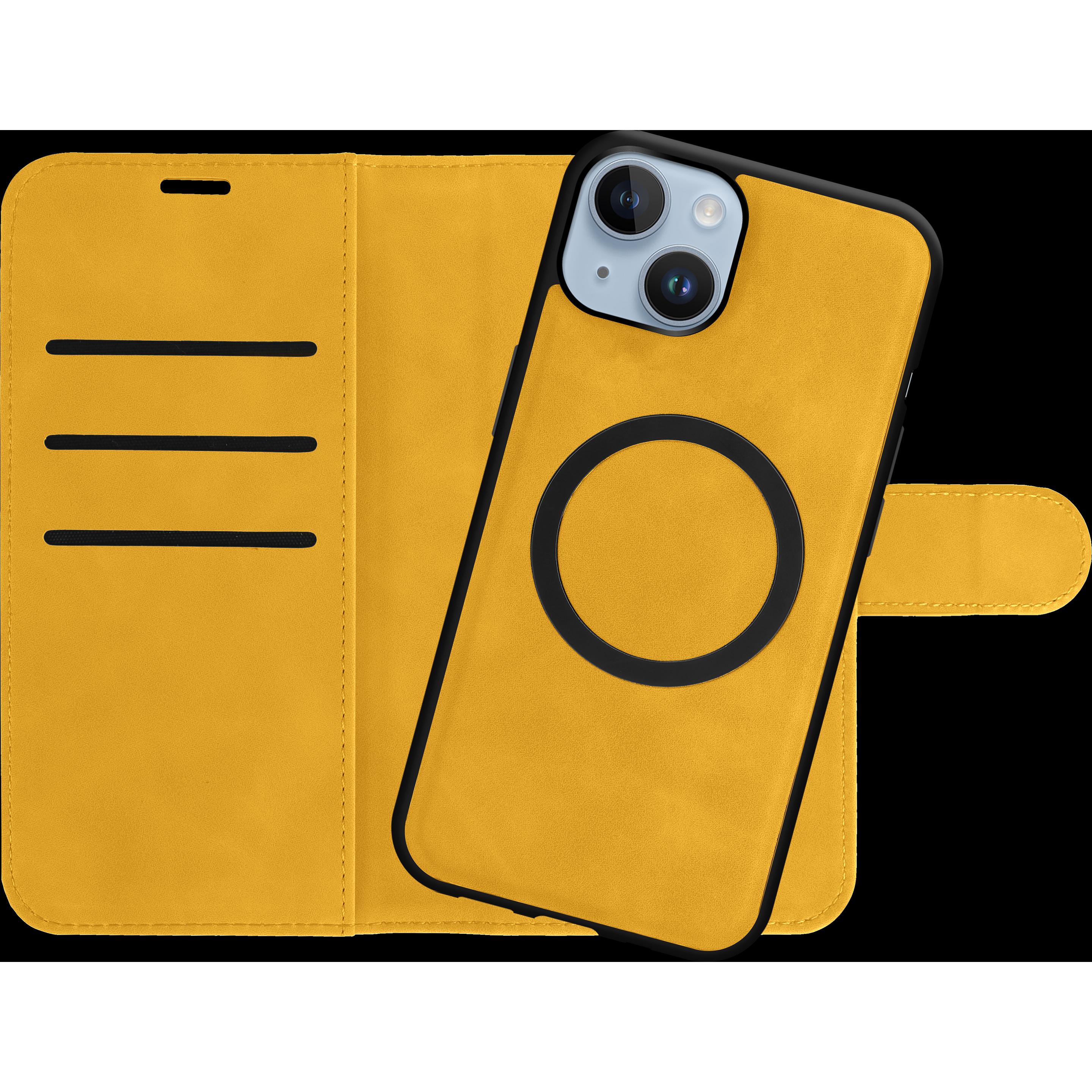 Thumbnail - Cazy Abnehmbare Brieftaschenhülle für iPhone 15 Plus, Abnehmbare Hülle, Magfit, 2-in-1-Design (Apple iPhone 15 Plus), Sm...