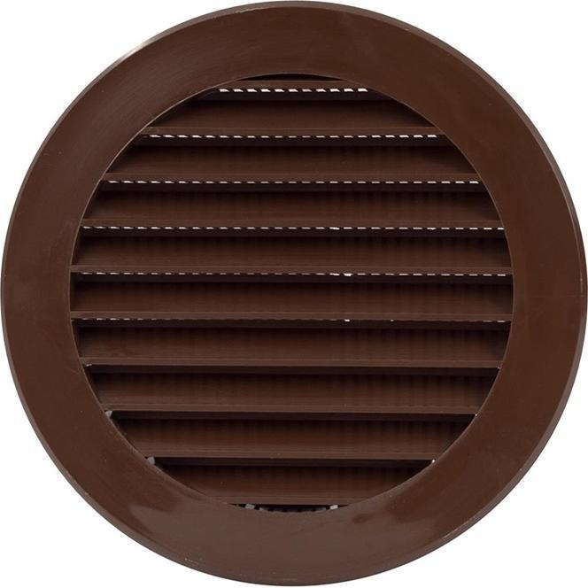 Euro3plast, Belüftungssystem, Grille Ventilation D100 Brown