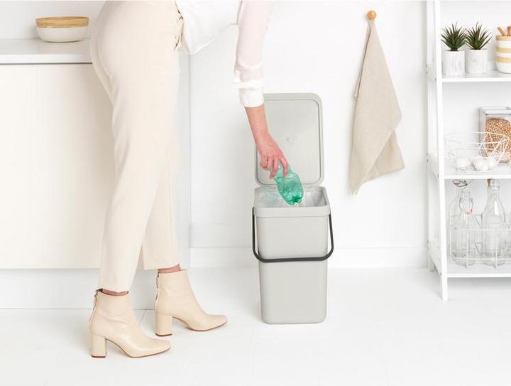Immagine prodotto Brabantia Portarifiuti Sort & Go 25 l, grigio chiaro (25 l)