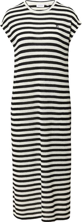 Image du produit Comma Kleid Gestreiftes Midi-Kleid aus Strick-Jersey (34)