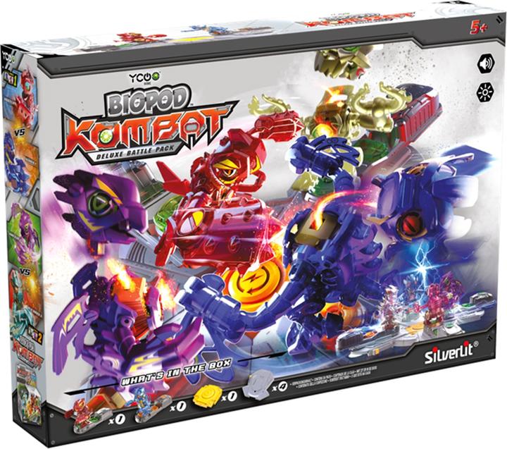 Actual product image Silverlit Biopod Kombat Deluxe Battle Pack