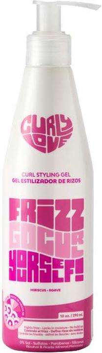 Actual product image Curly Love Curl Styling Gel 290ml - Eliminates Frizz and Binds Moisture Without Residue (Hair gel, 290 ml)