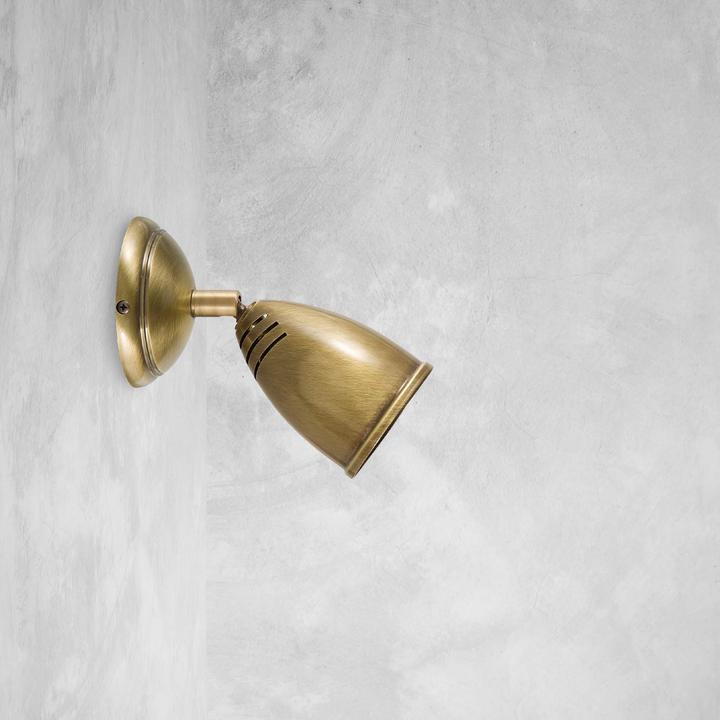 Produktbild Licht-Erlebnisse Spot Strahler Stoccolma Messing (E27)
