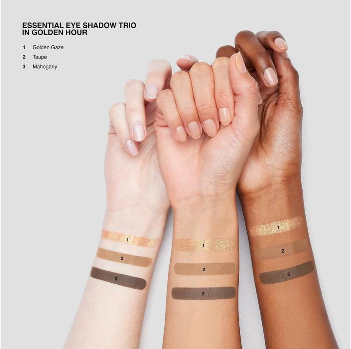Actual product image Bobbi Brown Essential Eye Shadow Trio Golden Hour (Golden hour)
