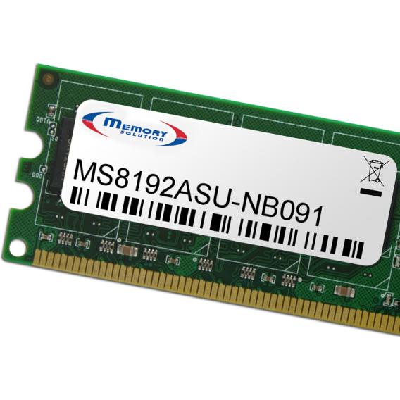 Memorysolution DDR3 (UX51VZ, 1 x 8GB), RAM Modellspezifisch