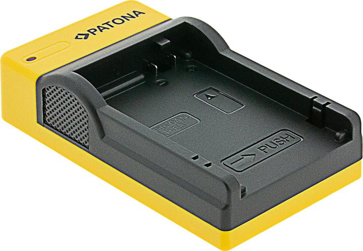 Actual product image Patona Slim USB charger with USB-C input for Canon LP-E8, LPE8, EOS 550D, 600D, 650D, 700D (Camera battery charger)