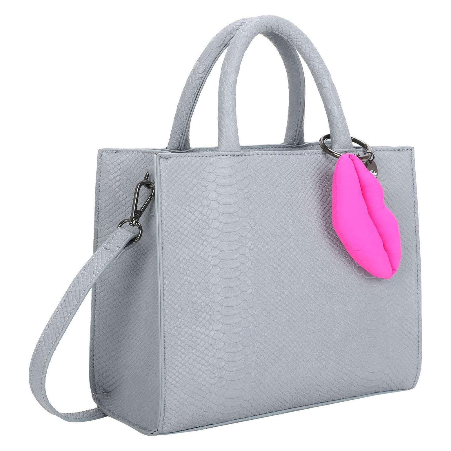 Buffalo, Handtasche, Big Boxy Shopper Tasche 26 Cm, Blau