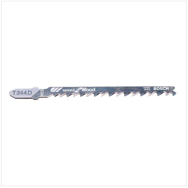 Image du produit Bosch Professional Zubehör Lame de scie sauteuse T 244 D Speed for Wood, pack de 5