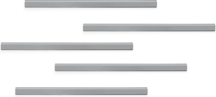 Produktbild Durable Durafix-Rail 297mm met. silber (A3, 5 x)