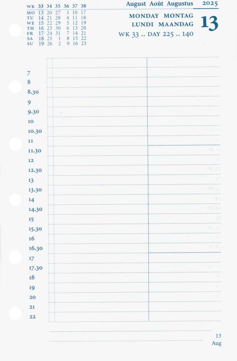 Valori nutrizionali e ingredienti Succes Ricambi Junior agenda annuale completi gennaio-dicembre (8 x 12,5 cm, Tedesco, Inglese, Italiano, Francese)
