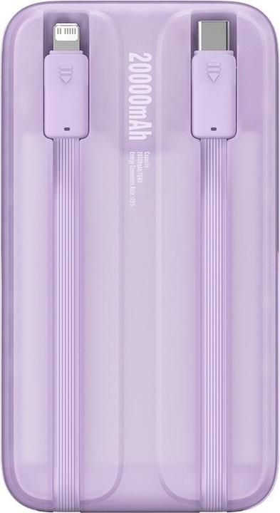 Immagine prodotto Baseus Powerbank Comet 20000mAh, USB do USB-C, 22.5W (viola) (20000 mAh, 22.50 W, 22.50 Wh)