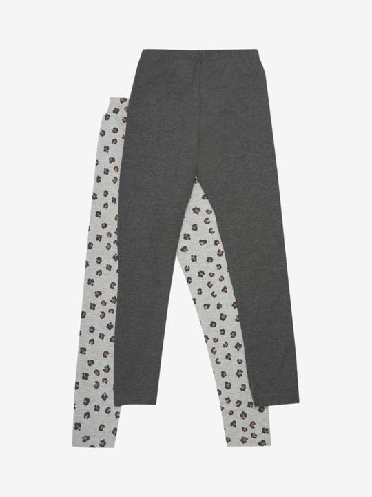 Produktbild Minymo Leggings 2er Set Greymelange Gr. 104 (104)