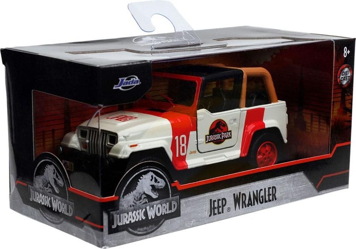 Actual product image Jada Jurassic Park Jeep Wrangler 1:32