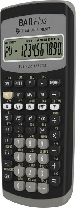 Actual product image TI BA II Plus (Batteries)