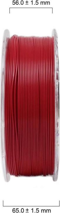 Actual product image Maertz ABS red 1.75 mm 1,000 g (ABS, 1.75 mm, 1000 g, Red)