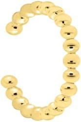 Immagine prodotto Candy Cuffia per orecchio Pop, argento 925, placcato oro (Placcato oro 18k, Argento 925)