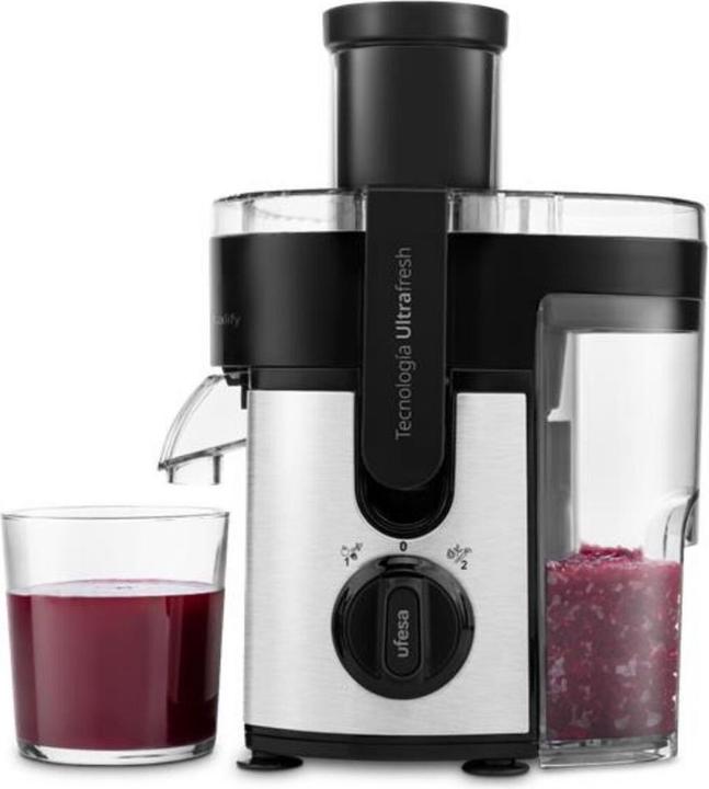 Produktbild Ufesa Entsafter 71106119 Schwarz Stahl 1000 W 600 ml