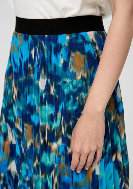 Produktbild s.Oliver Rock Chiffonrock mit Plisseefalten (42)