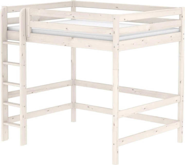 Produktbild Flexa Hochbett Classic 140 mit gerader Leiter (140 x 200 cm)