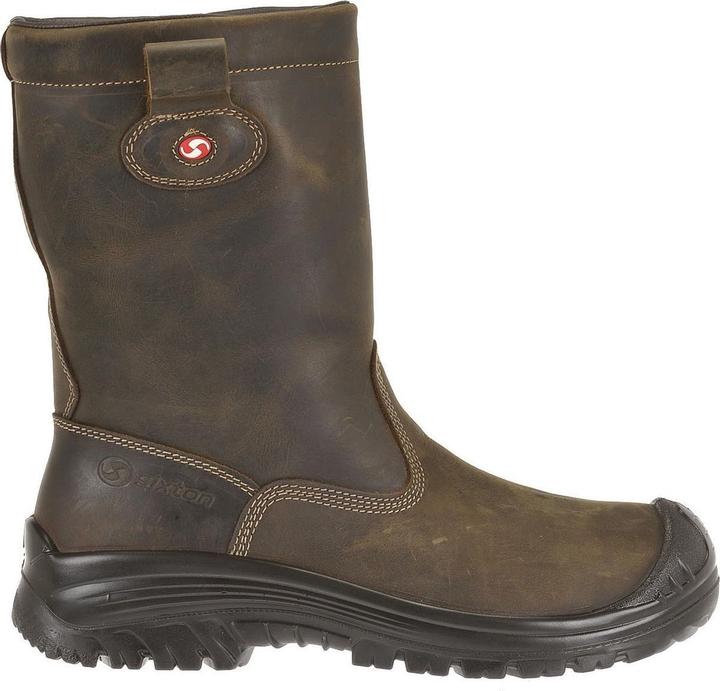 Actual product image Sixton Peak work boot Montana S3 Dark brown wool lined size 44 (S3, 44)