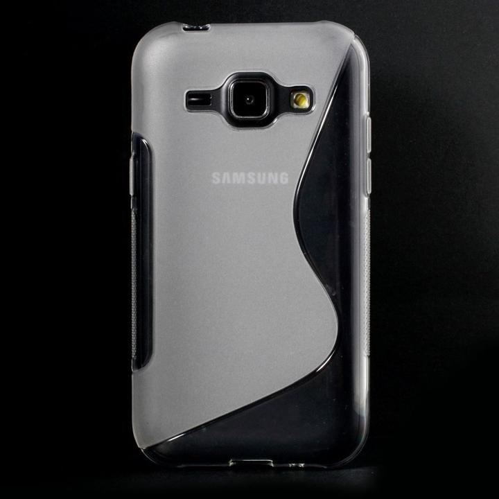 Actual product image König Design Mobile phone cover TPU protective cover for Samsung Galaxy J1 Transparent