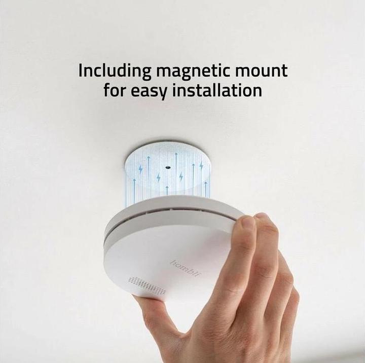 Actual product image Hombli Smart Smoke Detector