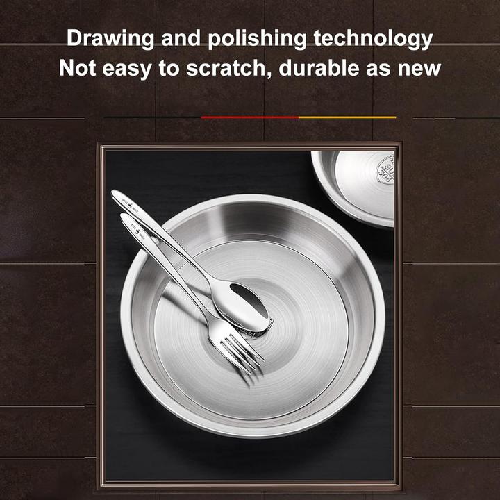 Produktbild Entatial Edelstahl-Suppenteller (20 cm)