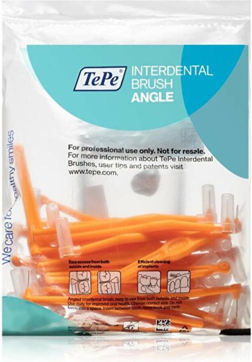 Produktbild TePe Angle Interdentalbürste MULTIPACK orange (25x, 0.45 mm)