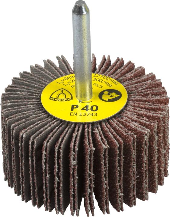 Klingspor KM 613 - small abrasive mops 60 x 30 x 6 mm (60)