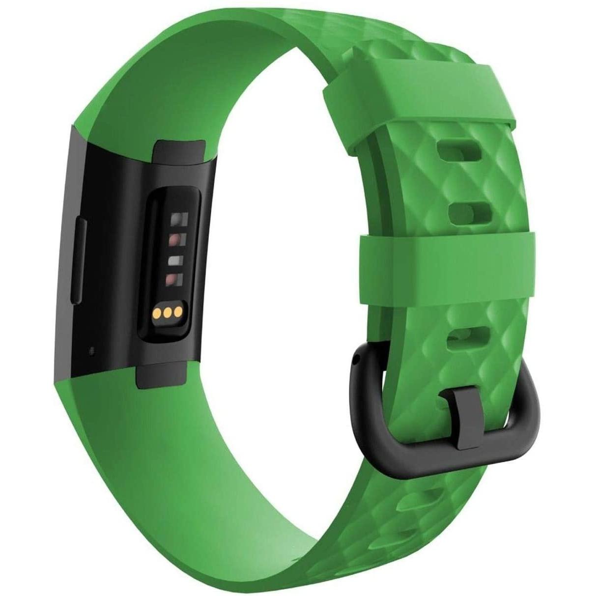 Thumbnail - Strap-it Armband (Silikon, Charge 4), Uhrenarmband, Grün