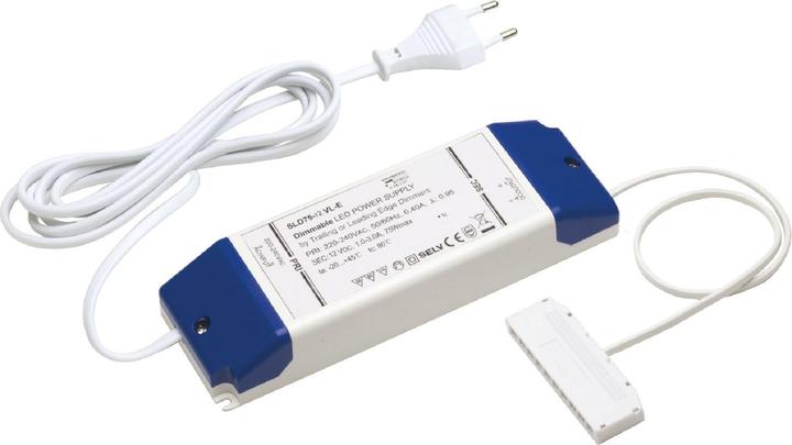 Domus LED-Netzgerät SLD75, 24 V/DC, dimmbar, 9-fach Verteiler, Leistung 75 W