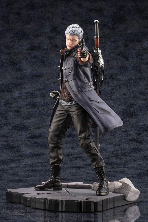 Actual product image Kotobukiya Devil May Cry 5 ARTFXJ PVC Statue 1/8 Nero 27 cm