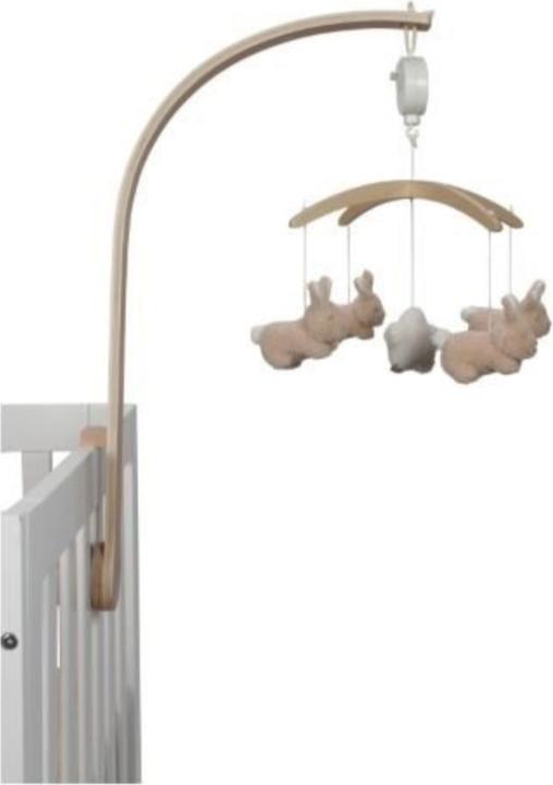 Produktbild Little Dutch Musik Mobile aus Holz Bunny