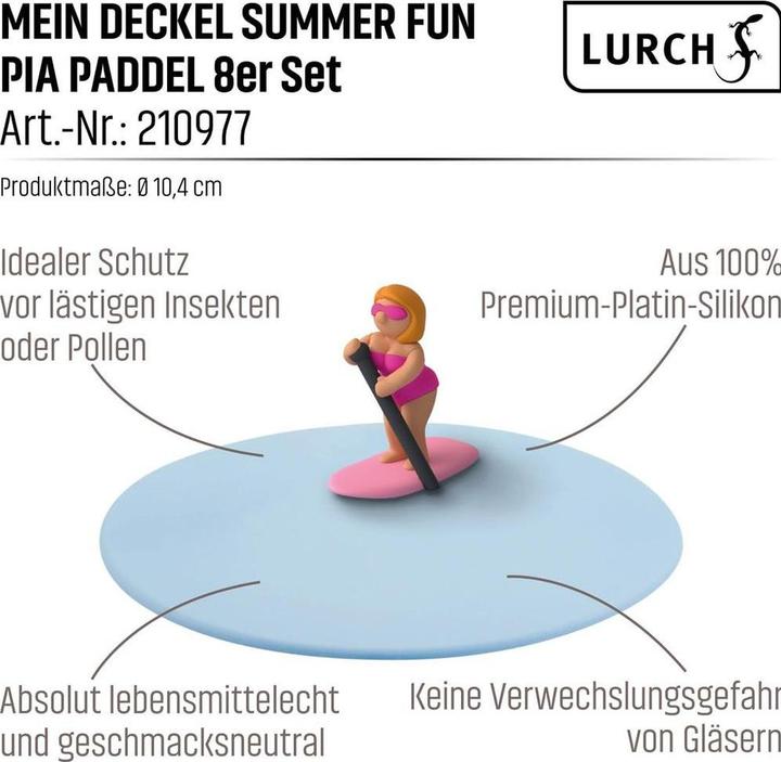 Produktbild Lurch Deckel Summer Fun Paddle (Glasabdeckung)