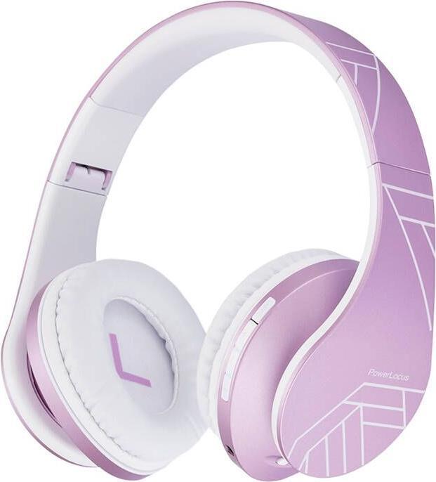 Immagine prodotto PowerLocus Cuffie wireless per bambini P2 (rosa-bianco)