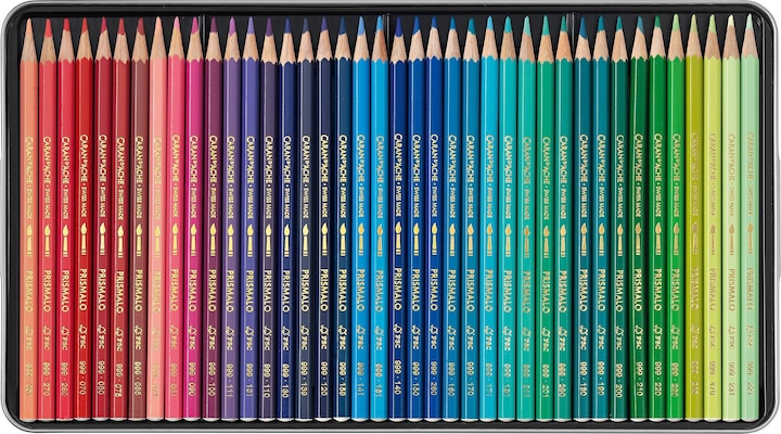 Actual product image Caran d'Ache Prismalo Aquarelle Metallschachtel (Multicoloured, 80 x)