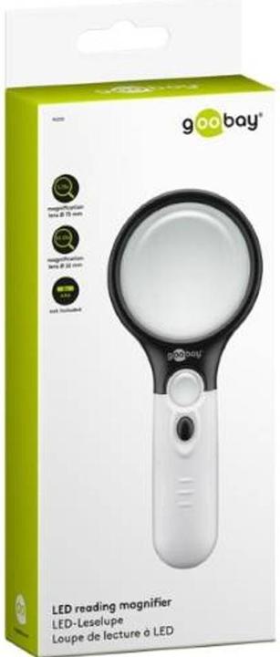 Actual product image Goobay LED reading magnifier