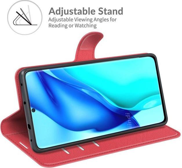 Produktbild MU Classic Litchi Leder Bookcover Series (Huawei P50 Pro)