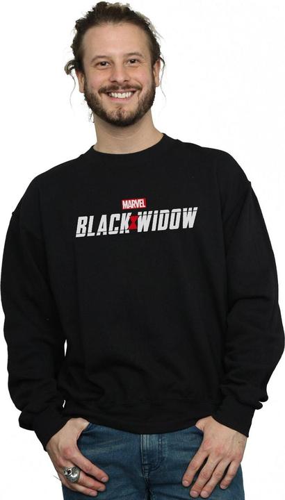 Produktbild Black Widow Film Logo Baumwolle Sweatshirt (3XL)