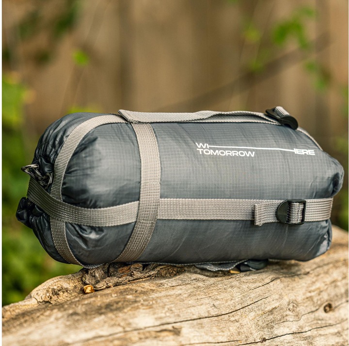 Immagine prodotto Where Tomorrow Schlafsack ultraleicht Polyester, Petrol (200 cm)