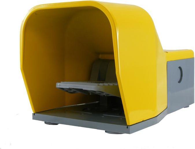 Produktbild RS PRO Fussschalter Sprungmechanismus, Öffner, 6 A Thermoplast 24 V, 120 V, 400 V