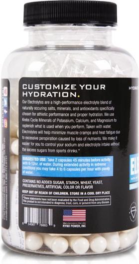 Produktbild Ryno Power Electrolytes Capsules (100 Stück, Kapseln)