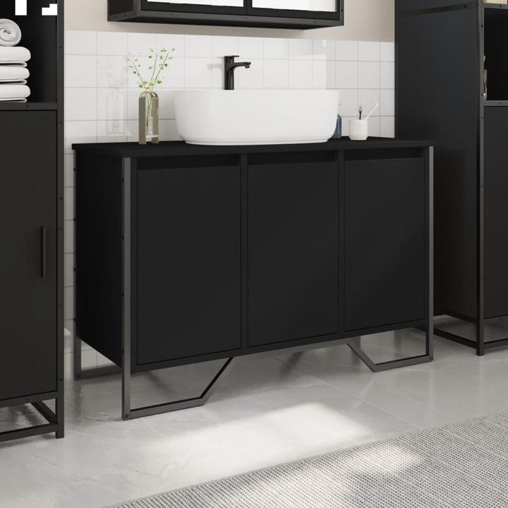 Actual product image VidaXL Waschbeckenunterschrank (91 x 35 x 60 cm)