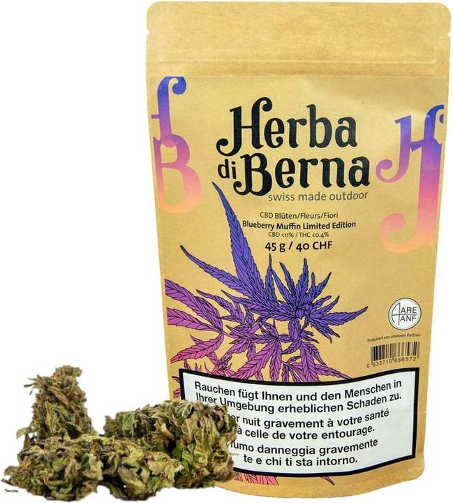 Herba di Berna Blueberry Muffin (45 g, Outdoor)