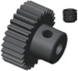 Actual product image Amewi VB1125 Motor pinion 29 teeth 48DP CNC 7075 aluminium
