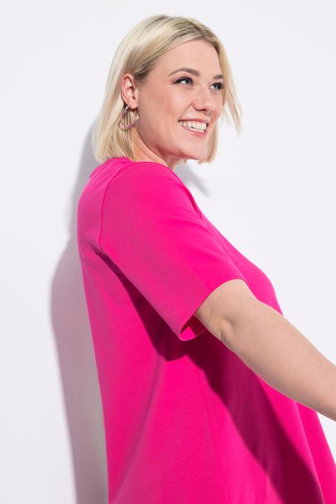 Produktbild Ulla Popken T-Shirt, A-Linie, V-Ausschnitt, Halbarm (58)