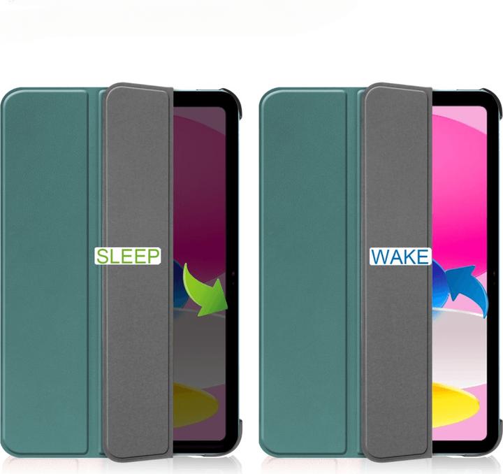 Produktbild Cover-Discount iPad 2025 / 2022 - Tri-fold Smart Leder Case (Apple iPad 2022 (10. Gen), Apple iPad 2025 (11. Gen))