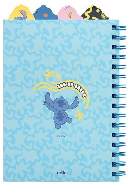 Produktbild Grupo Erik STITCH - Notebook avec Intercalaires - Format A5 (A5, Gepunktet, Liniert, Weicher Einband)