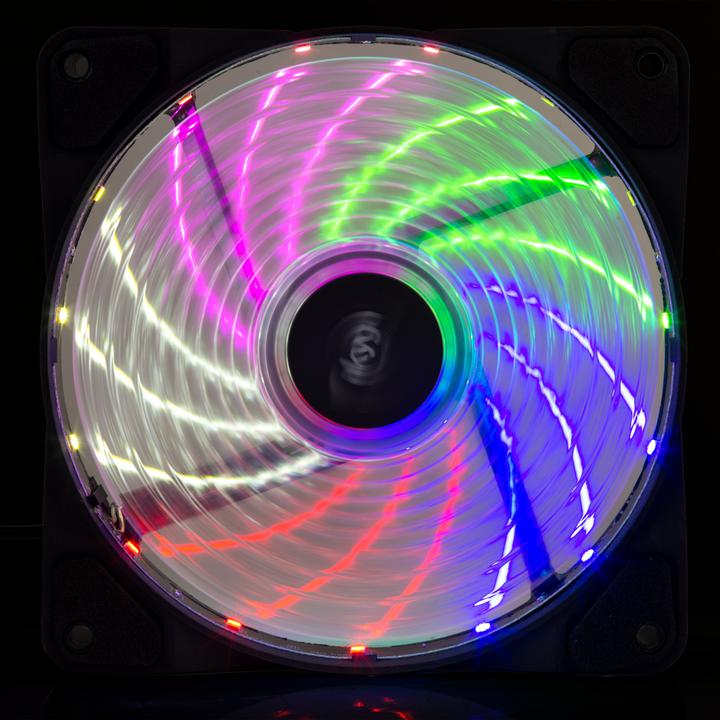Produktbild Akyga AW-12D-LED fan (120 mm, 1 x)