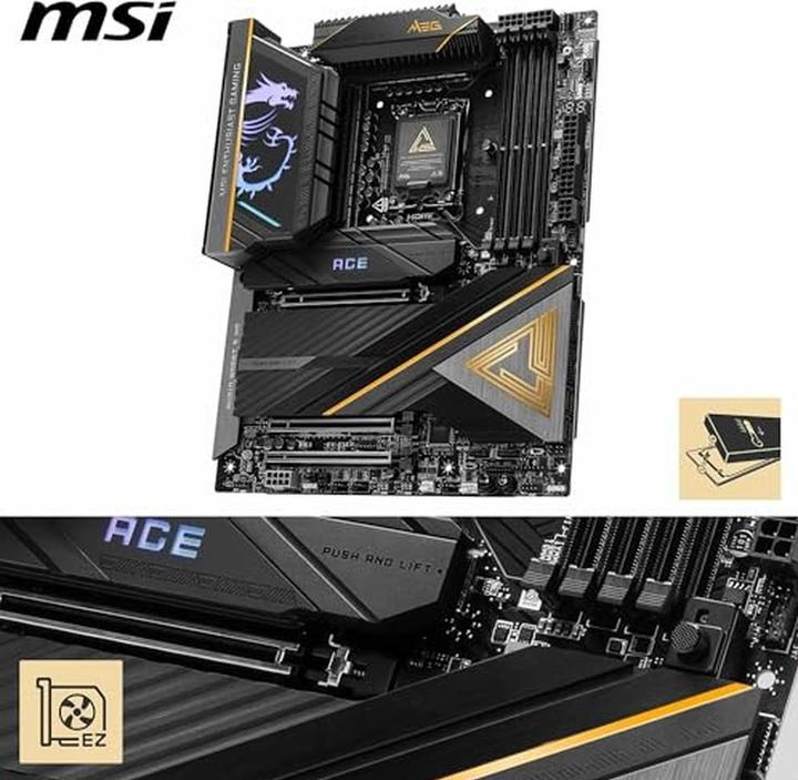 Actual product image MSI MEG Z890 ACE (LGA 1851, Intel Z890, ATX)